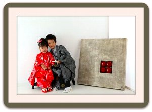 子供写真館、ライフスタジオの誕生日記念写真3