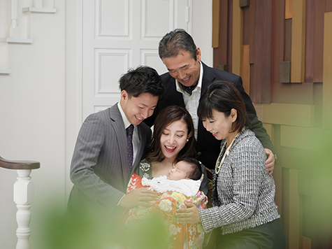 スタジオアリス府中店の宮参り写真