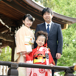 フォトスタジオビレット西新宿の七五三写真