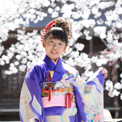 フォトスタジオビレット西新宿の七五三写真