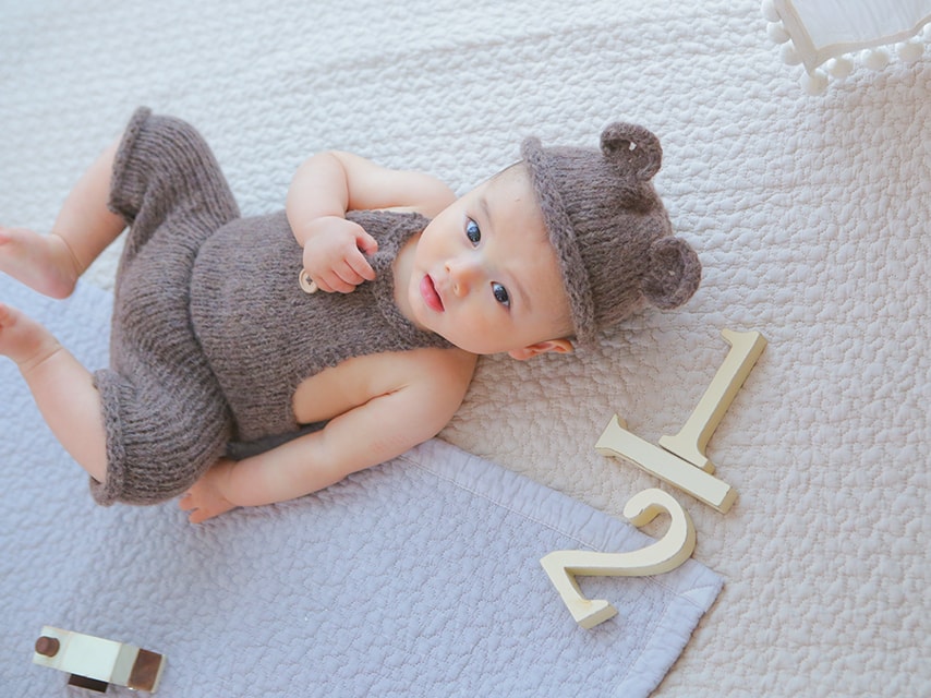 スタジオキャラット 自由が丘店のハーフバースデー写真