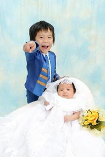 スタジオマリオ千葉・イオンマリンピア店のお宮参り写真