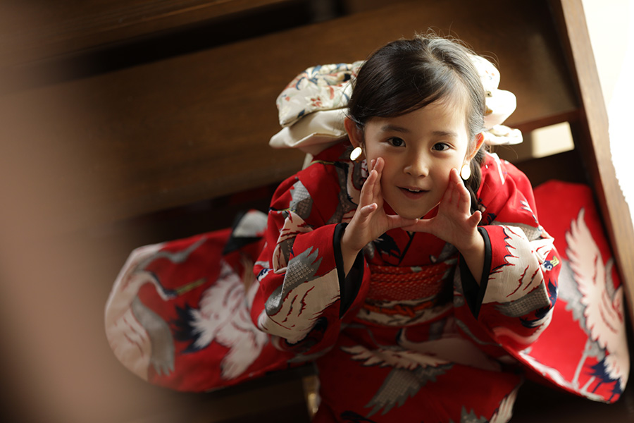 チルフォトグラフィーの七五三写真
