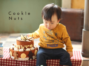 クッキーナッツスタジオのお誕生日写真