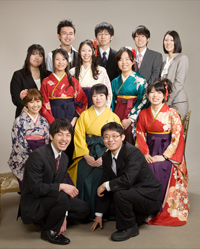 写真館フジの卒業式写真