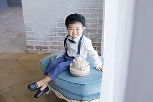 ハーツスタジオの誕生日写真