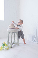 ハーツスタジオの誕生日写真