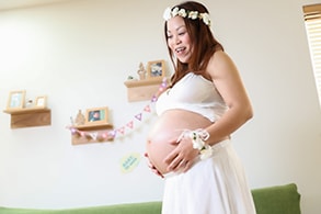 ふんわりフォトスタジオ美哉のマタニティフォト写真