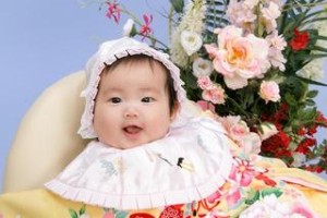 神戸スタジオマリオのお宮参り女の子