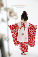 ライフスタジオの七五三写真