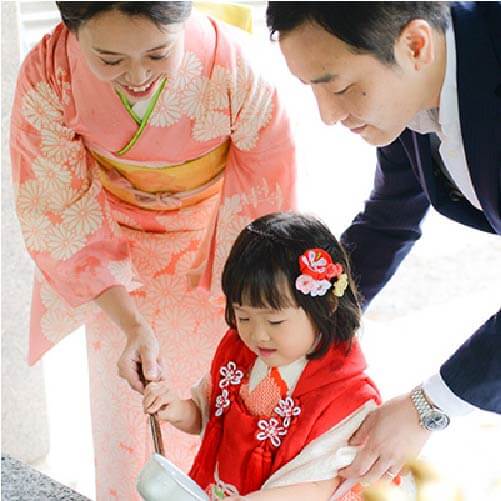 LOVST勝どきリバーサイド店の七五三写真