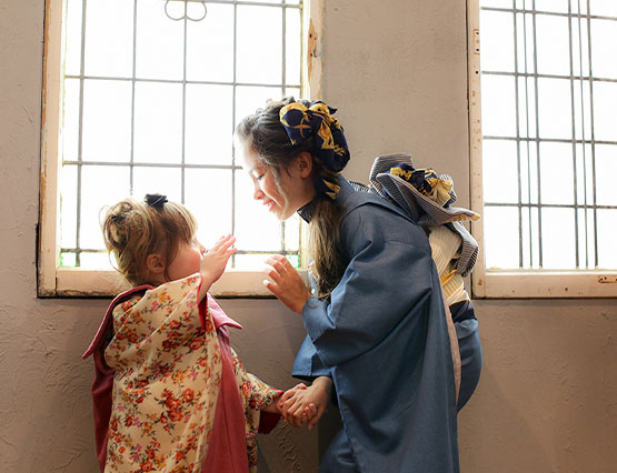 ミチュールフォトスタジオ月島ウォーターフロント店の七五三写真