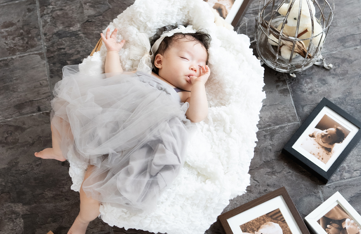 PHOTO STUDIO CAFUNÉ(フォトスタジオカフネ)SUNAMO店のベビーフォト写真