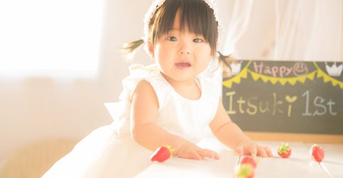 フォトスタジオピクチャーのバースデーフォト写真