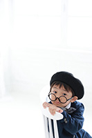 スタジオポストのお子様写真