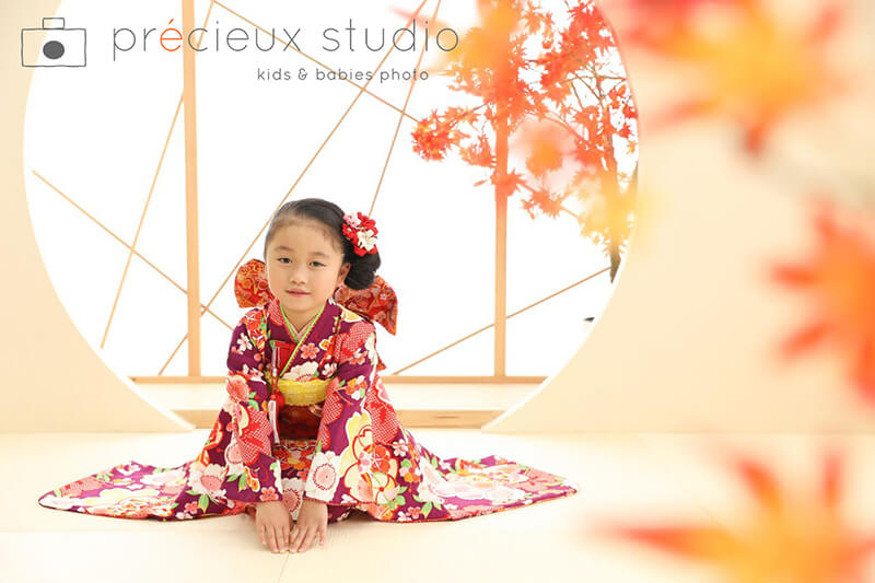 プレシュスタジオ八王子店の七五三写真
