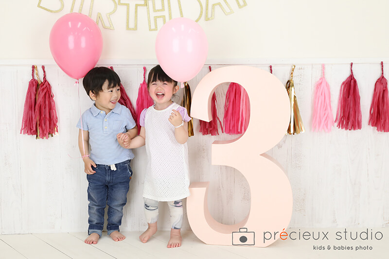 プレシュスタジオ八王子店のバースデー写真