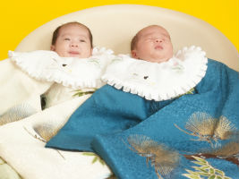 スタジオシモムラのお宮参り写真