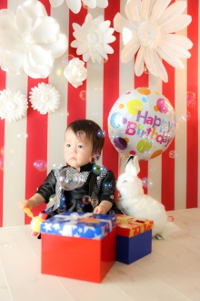 スタジオファンタジスタ相模大野店のバースデーフォト写真