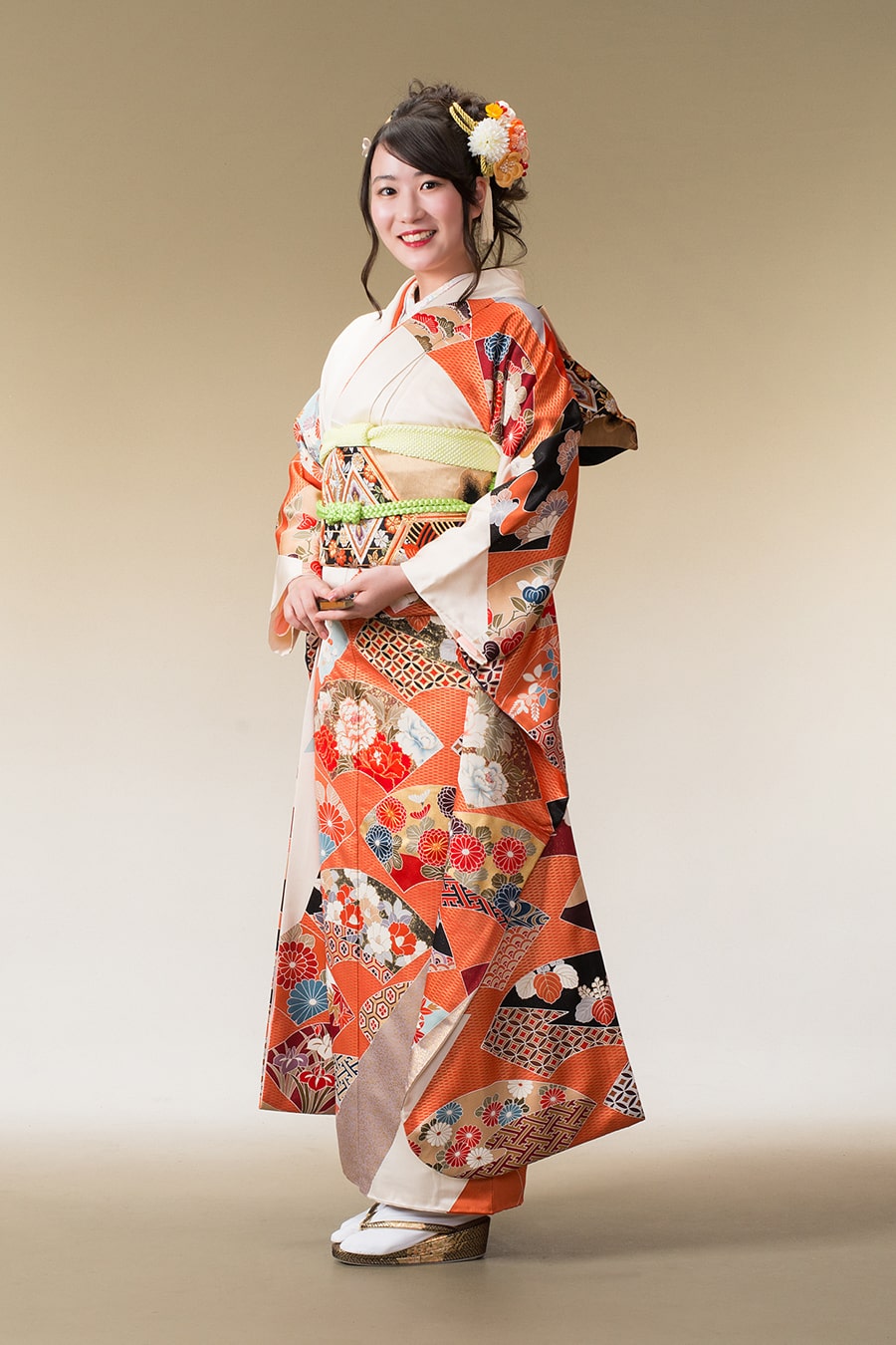 山越写真館の成人式写真